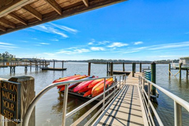 Unique offering as the ONLY available homesite with private dock on Berkeley Hall Golf Club in South Carolina - for sale on GolfHomes.com, golf home, golf lot