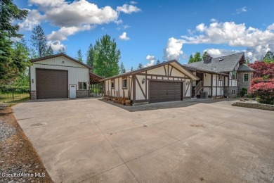 Truly one-of-a-kind Tudor-style home with timeless character & on Avondale Golf and Tennis Club in Idaho - for sale on GolfHomes.com, golf home, golf lot