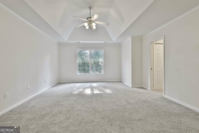 This lovely 4BR/3.5 BA Two-story home sits on a generous 1 acre on Canongate At Flat Creek Club in Georgia - for sale on GolfHomes.com, golf home, golf lot