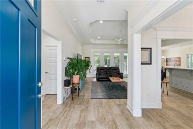 Situated on over an acre in the prestigious Sanctuary Cove on The Golf Club At Sanctuary Cove in Georgia - for sale on GolfHomes.com, golf home, golf lot