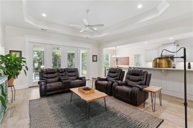 Situated on over an acre in the prestigious Sanctuary Cove on The Golf Club At Sanctuary Cove in Georgia - for sale on GolfHomes.com, golf home, golf lot