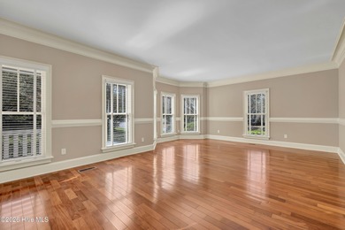 Grand home on the #6 hole of the Jack Nicklaus golf course in on Country Club of Landfall in North Carolina - for sale on GolfHomes.com, golf home, golf lot