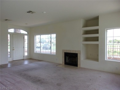 Corner lot in a 55+ golf course community with front sitting on Mojave Resort Golf Club in Nevada - for sale on GolfHomes.com, golf home, golf lot