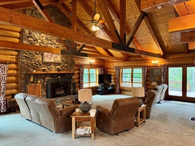 This Rocky Mountain Log Home has it all! Great value with this 2 on Double Arrow Lodge in Montana - for sale on GolfHomes.com, golf home, golf lot