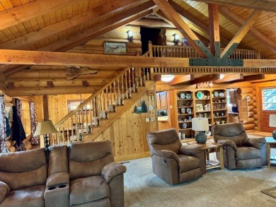 This Rocky Mountain Log Home has it all! Great value with this 2 on Double Arrow Lodge in Montana - for sale on GolfHomes.com, golf home, golf lot