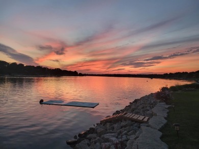 Discover your lakeside paradise in this exquisite waterfront on Lake Carroll Golf Course in Illinois - for sale on GolfHomes.com, golf home, golf lot