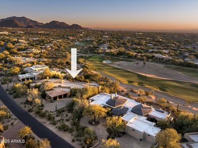Impeccably maintained and perfectly positioned on the 6th on Desert Highlands Golf Club in Arizona - for sale on GolfHomes.com, golf home, golf lot