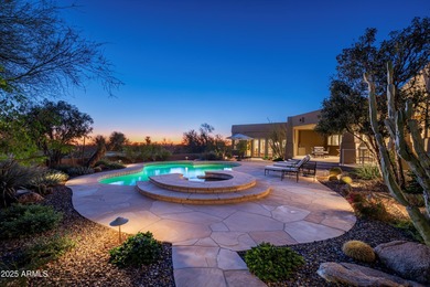 Impeccably maintained and perfectly positioned on the 6th on Desert Highlands Golf Club in Arizona - for sale on GolfHomes.com, golf home, golf lot