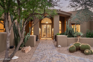 Impeccably maintained and perfectly positioned on the 6th on Desert Highlands Golf Club in Arizona - for sale on GolfHomes.com, golf home, golf lot