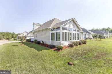 Discover this charming 2-bedroom, 2-bathroom, 2 car garage home on Houston Springs Resort and Golf Course in Georgia - for sale on GolfHomes.com, golf home, golf lot