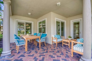 SPECTACULAR golf course views & maintenance-free luxury living on Jupiter Country Club in Florida - for sale on GolfHomes.com, golf home, golf lot