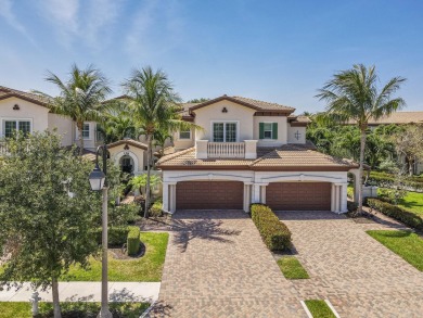 SPECTACULAR golf course views & maintenance-free luxury living on Jupiter Country Club in Florida - for sale on GolfHomes.com, golf home, golf lot
