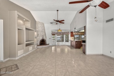 Check out this charming 2-bedroom, 2-bath split floorplan home on Westbrook Village Golf Club in Arizona - for sale on GolfHomes.com, golf home, golf lot