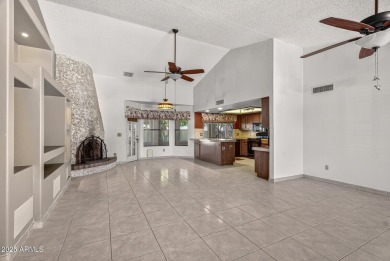 Check out this charming 2-bedroom, 2-bath split floorplan home on Westbrook Village Golf Club in Arizona - for sale on GolfHomes.com, golf home, golf lot