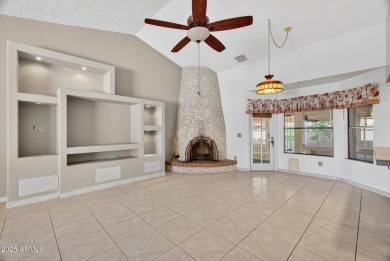 Check out this charming 2-bedroom, 2-bath split floorplan home on Westbrook Village Golf Club in Arizona - for sale on GolfHomes.com, golf home, golf lot