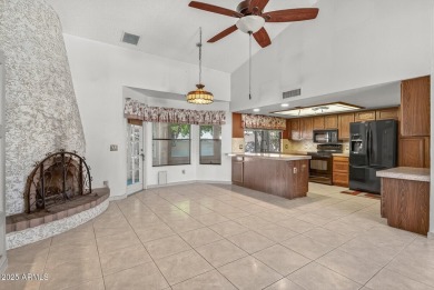 Check out this charming 2-bedroom, 2-bath split floorplan home on Westbrook Village Golf Club in Arizona - for sale on GolfHomes.com, golf home, golf lot