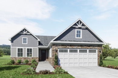 Welcome home to the Eden Cay at Timbergate, the only new homes on Timbergate Golf Course in Indiana - for sale on GolfHomes.com, golf home, golf lot