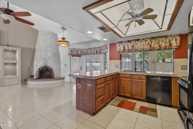 Check out this charming 2-bedroom, 2-bath split floorplan home on Westbrook Village Golf Club in Arizona - for sale on GolfHomes.com, golf home, golf lot