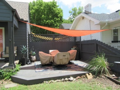 Riverside charmer with Sims Golf Course views! 1930's Airplane on Arthur B. Sim Park Golf Course in Kansas - for sale on GolfHomes.com, golf home, golf lot