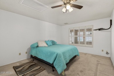 Check out this charming 2-bedroom, 2-bath split floorplan home on Westbrook Village Golf Club in Arizona - for sale on GolfHomes.com, golf home, golf lot