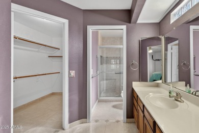 Check out this charming 2-bedroom, 2-bath split floorplan home on Westbrook Village Golf Club in Arizona - for sale on GolfHomes.com, golf home, golf lot