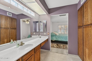 Check out this charming 2-bedroom, 2-bath split floorplan home on Westbrook Village Golf Club in Arizona - for sale on GolfHomes.com, golf home, golf lot
