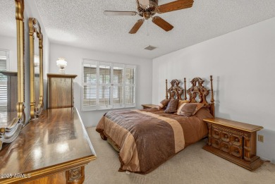 Check out this charming 2-bedroom, 2-bath split floorplan home on Westbrook Village Golf Club in Arizona - for sale on GolfHomes.com, golf home, golf lot