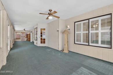 Check out this charming 2-bedroom, 2-bath split floorplan home on Westbrook Village Golf Club in Arizona - for sale on GolfHomes.com, golf home, golf lot