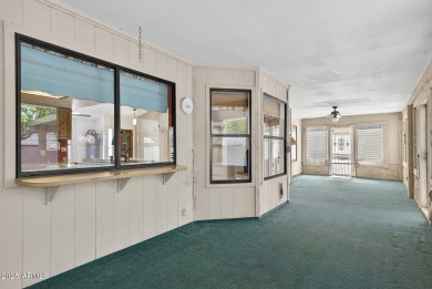 Check out this charming 2-bedroom, 2-bath split floorplan home on Westbrook Village Golf Club in Arizona - for sale on GolfHomes.com, golf home, golf lot