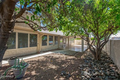 Check out this charming 2-bedroom, 2-bath split floorplan home on Westbrook Village Golf Club in Arizona - for sale on GolfHomes.com, golf home, golf lot