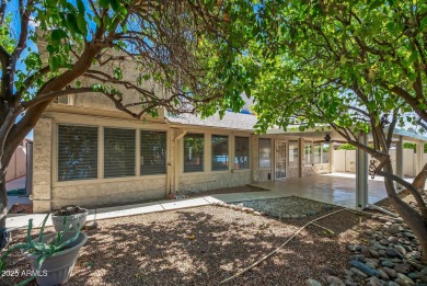 Check out this charming 2-bedroom, 2-bath split floorplan home on Westbrook Village Golf Club in Arizona - for sale on GolfHomes.com, golf home, golf lot