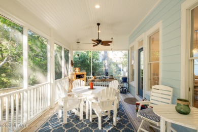 Impeccably maintained and renovated home that backs up to BHA on Bald Head Island Golf Club in North Carolina - for sale on GolfHomes.com, golf home, golf lot