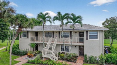 Welcome to your charming first-floor corner unit with beautiful on Hunters Run Golf and Country Club in Florida - for sale on GolfHomes.com, golf home, golf lot