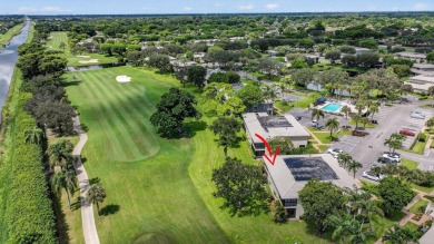 Welcome to your charming first-floor corner unit with beautiful on Hunters Run Golf and Country Club in Florida - for sale on GolfHomes.com, golf home, golf lot