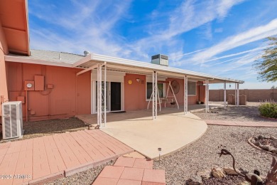 Expanded Woodbury model on a spacious cul-de-sac lot! Tile on Quail Run Golf Course in Arizona - for sale on GolfHomes.com, golf home, golf lot