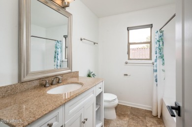 Stunning views, modern updates and endless possibilities in on Sanctuary Golf Course At WestWorld in Arizona - for sale on GolfHomes.com, golf home, golf lot