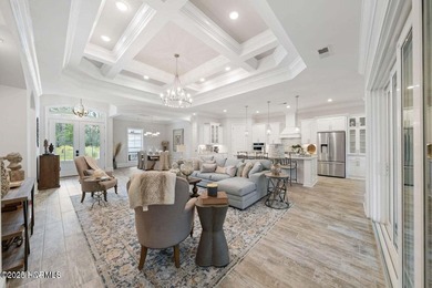 A gorgeous new home on the fairways of the prestigious Tiger's on Ocean Ridge Plantation in North Carolina - for sale on GolfHomes.com, golf home, golf lot