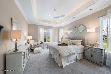 A gorgeous new home on the fairways of the prestigious Tiger's on Ocean Ridge Plantation in North Carolina - for sale on GolfHomes.com, golf home, golf lot