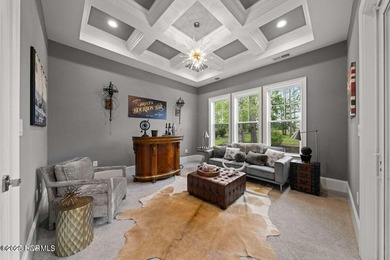 A gorgeous new home on the fairways of the prestigious Tiger's on Ocean Ridge Plantation in North Carolina - for sale on GolfHomes.com, golf home, golf lot