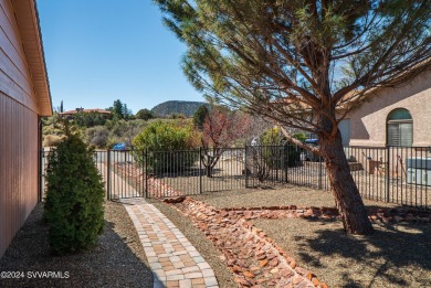 Come view this beautiful, immaculately kept, low maintenance on Oakcreek Country Club in Arizona - for sale on GolfHomes.com, golf home, golf lot