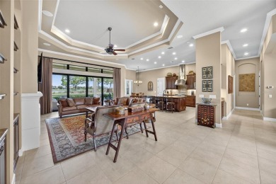 Elegant and Expansive Mercede Model with Golf  Water Views in on Esplanade Golf and Country at Lakewood Ranch in Florida - for sale on GolfHomes.com, golf home, golf lot
