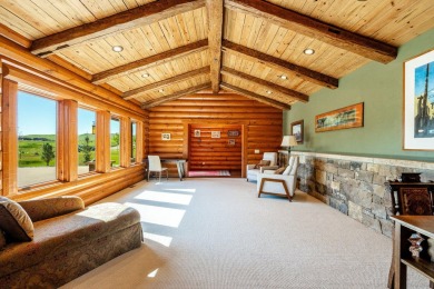 Welcome to 6 Donegal Drive -- a stunning custom log home tucked on The Powder Horn Golf Club - Mountain in Wyoming - for sale on GolfHomes.com, golf home, golf lot