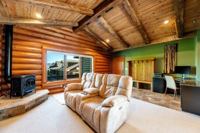 Welcome to 6 Donegal Drive -- a stunning custom log home tucked on The Powder Horn Golf Club - Mountain in Wyoming - for sale on GolfHomes.com, golf home, golf lot