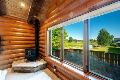 Welcome to 6 Donegal Drive -- a stunning custom log home tucked on The Powder Horn Golf Club - Mountain in Wyoming - for sale on GolfHomes.com, golf home, golf lot