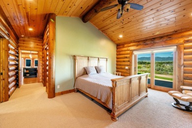 Welcome to 6 Donegal Drive -- a stunning custom log home tucked on The Powder Horn Golf Club - Mountain in Wyoming - for sale on GolfHomes.com, golf home, golf lot