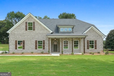 All Brick 5-BEDROOM home 3,213 sq. ft.  in prestigious Lake Dow on Canongate At Georgia National Golf Club in Georgia - for sale on GolfHomes.com, golf home, golf lot
