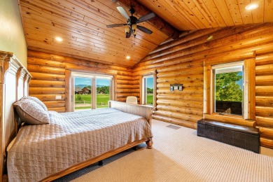 Welcome to 6 Donegal Drive -- a stunning custom log home tucked on The Powder Horn Golf Club - Mountain in Wyoming - for sale on GolfHomes.com, golf home, golf lot