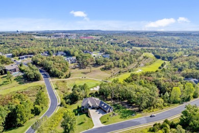 Elegant 4 Bedroom / 3 1/2 Bathroom home with Breathtaking Golf on Payne Stewart Golf Club of Branson Hills - Front in Missouri - for sale on GolfHomes.com, golf home, golf lot