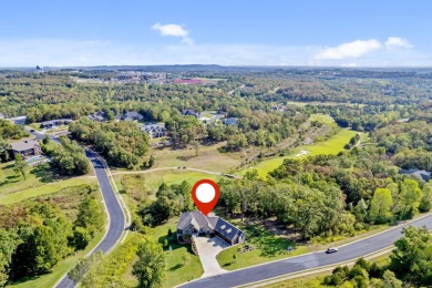 Elegant 4 Bedroom / 3 1/2 Bathroom home with Breathtaking Golf on Payne Stewart Golf Club of Branson Hills - Front in Missouri - for sale on GolfHomes.com, golf home, golf lot