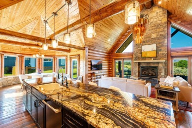 Welcome to 6 Donegal Drive -- a stunning custom log home tucked on The Powder Horn Golf Club - Mountain in Wyoming - for sale on GolfHomes.com, golf home, golf lot